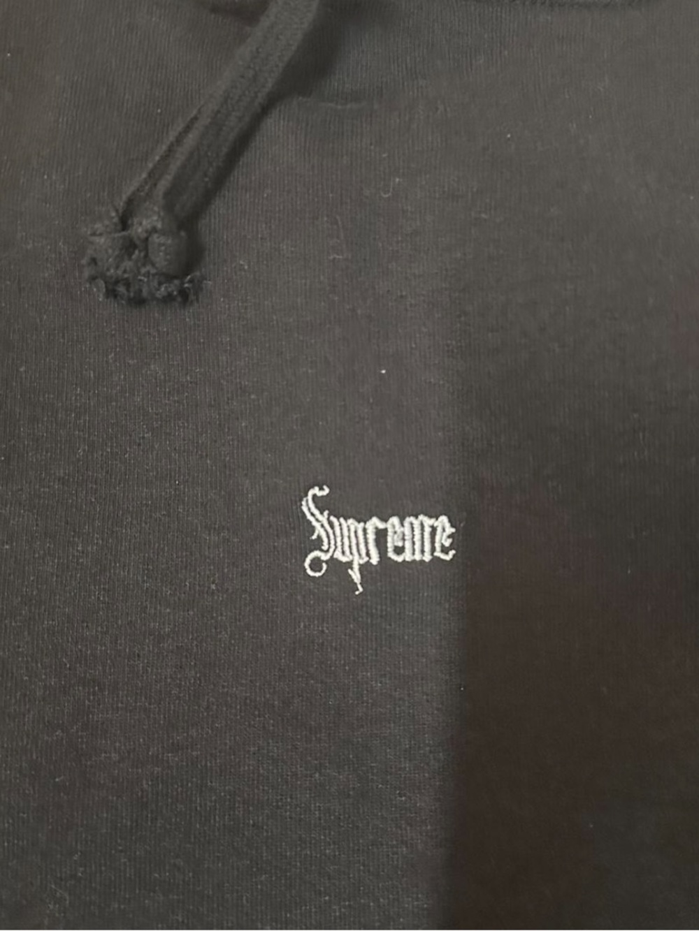 Supreme Black Hoodie
